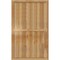 Ekena Millwork Framed Board-n-Batten Shutters, Rough Sawn Western Red Cedar, 32 1/4W x 52H, PR RBF06S32X052RWR - alternate 3